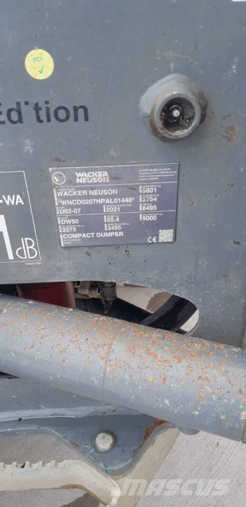 Wacker Neuson DW 50 Minidumprar