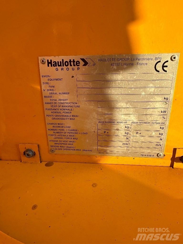 Haulotte Star 10 Personhissar och andra hissar