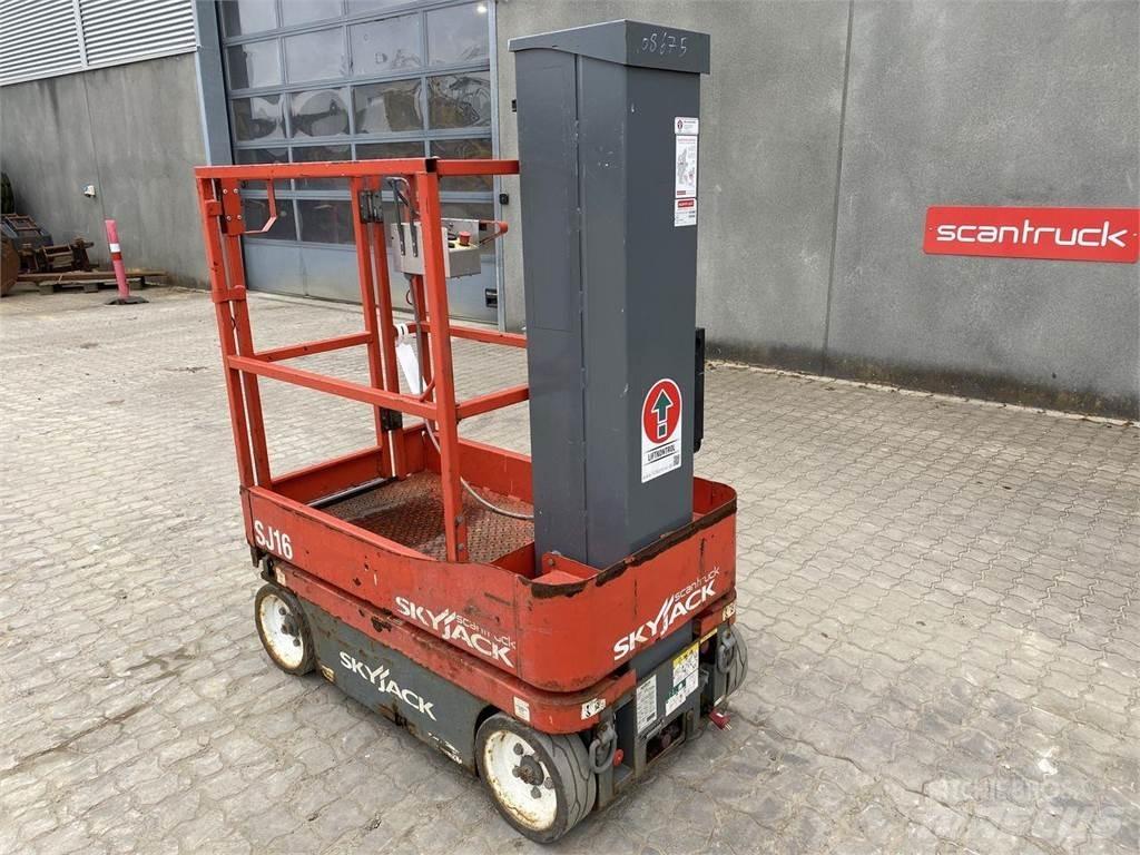 SkyJack SJ16 Personhissar och andra hissar