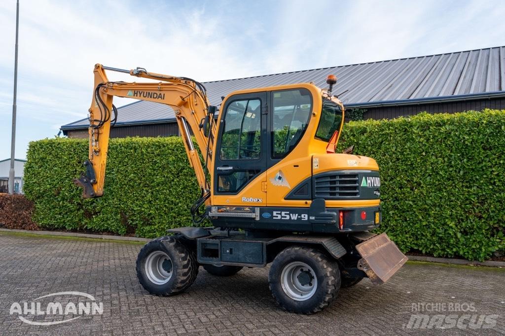 Hyundai R55W-9A Hjulgrävare