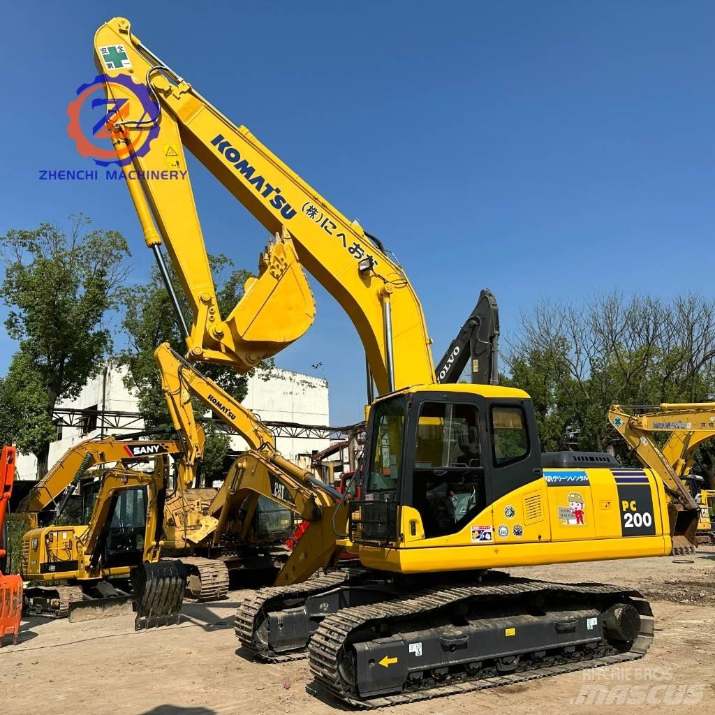Komatsu PC 200 Bandgrävare