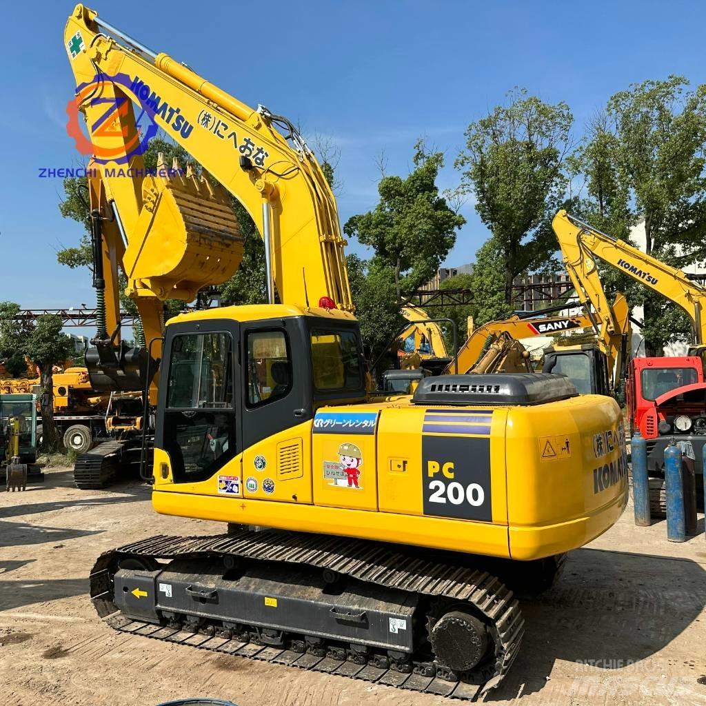 Komatsu PC 200 Bandgrävare