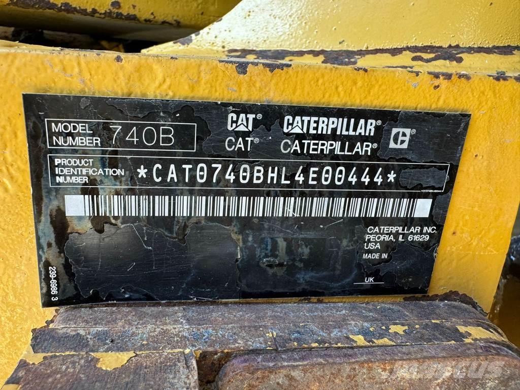 CAT 740B Midjestyrd dumper