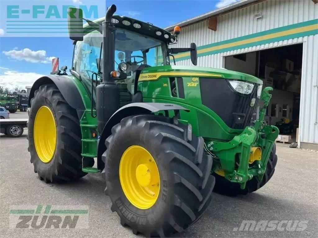 John Deere 6r215 Traktorer