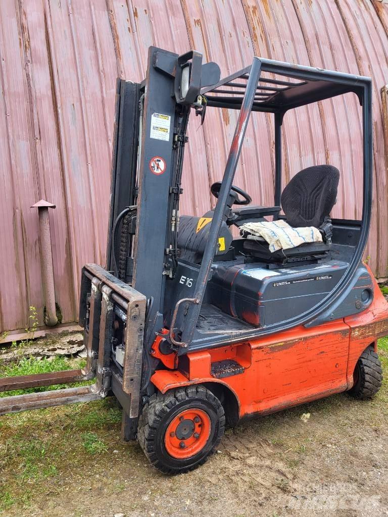 Linde E 16 P Elmotviktstruckar
