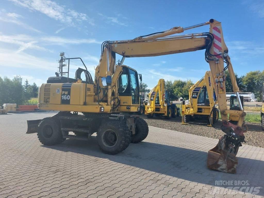 Komatsu PW160-8 Hjulgrävare