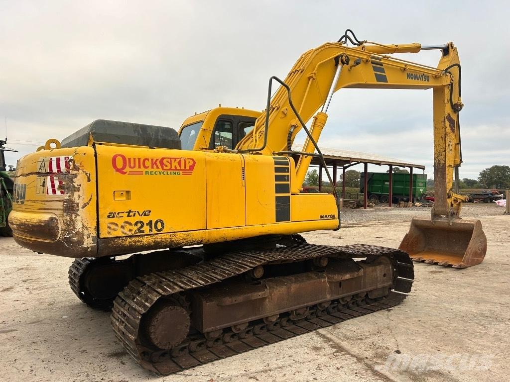 Komatsu PC 210-6K Bandgrävare