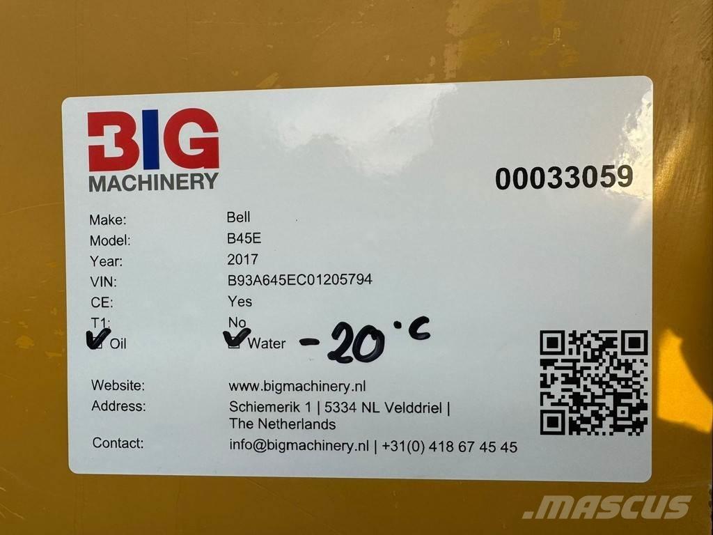 Bell B45E Midjestyrd dumper