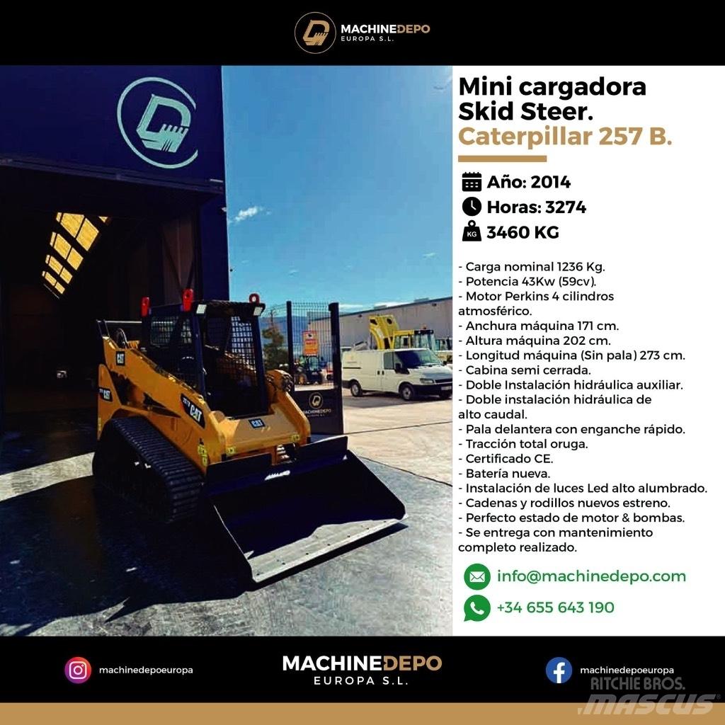 CAT 257 B Bandlastare