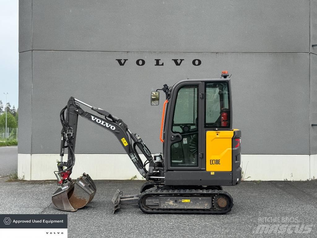 Volvo EC 18 E Minigrävare < 7t