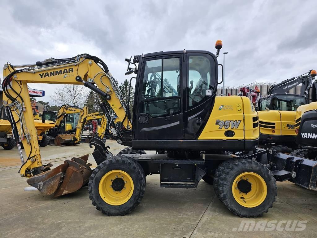 Yanmar B 95 W Hjulgrävare