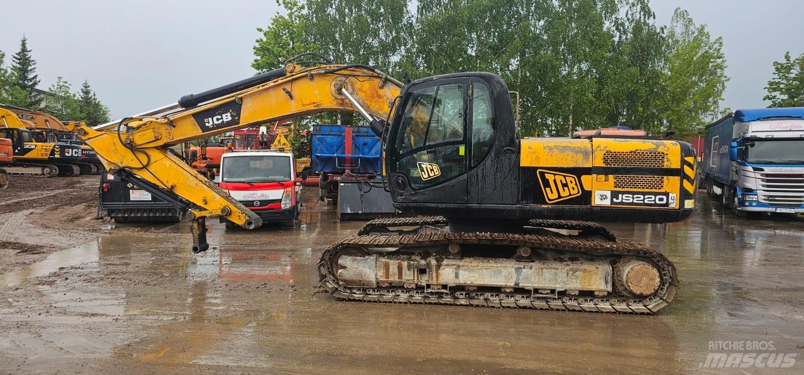 JCB JS 220 LC Bandgrävare