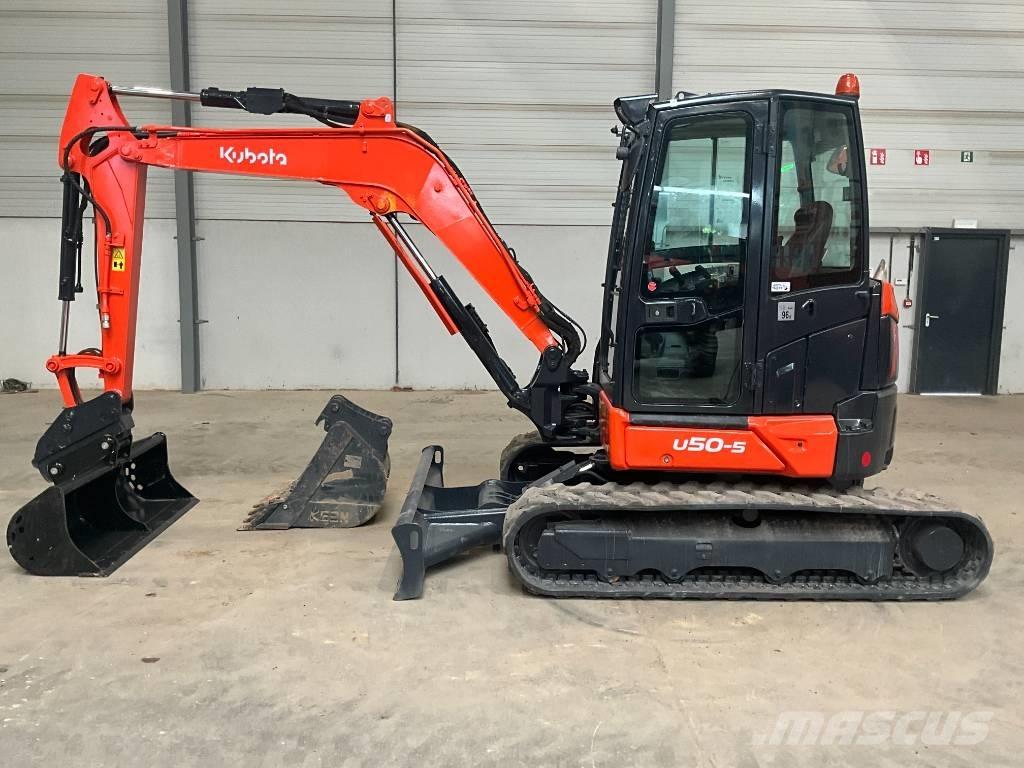 Kubota U 50-5 Minigrävare < 7t