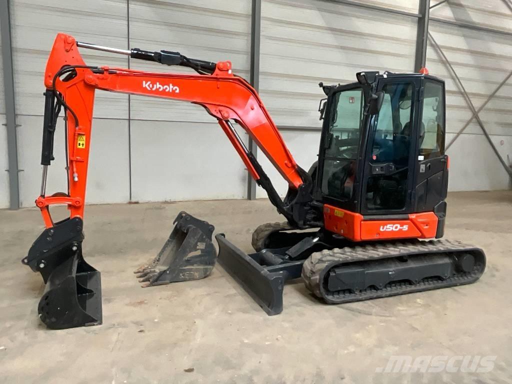 Kubota U 50-5 Minigrävare < 7t