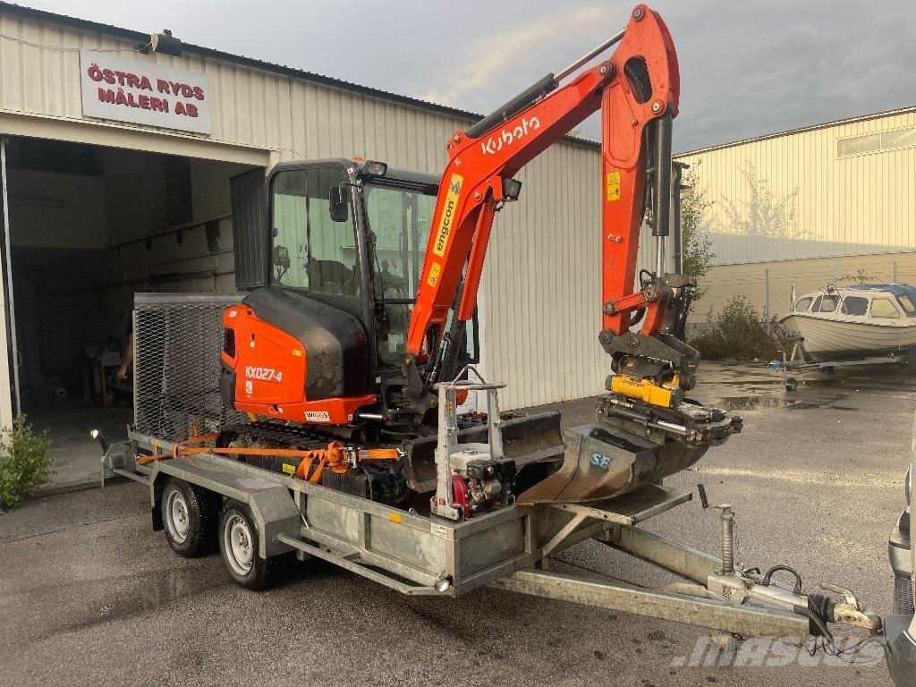 Kubota KX 027 Minigrävare < 7t