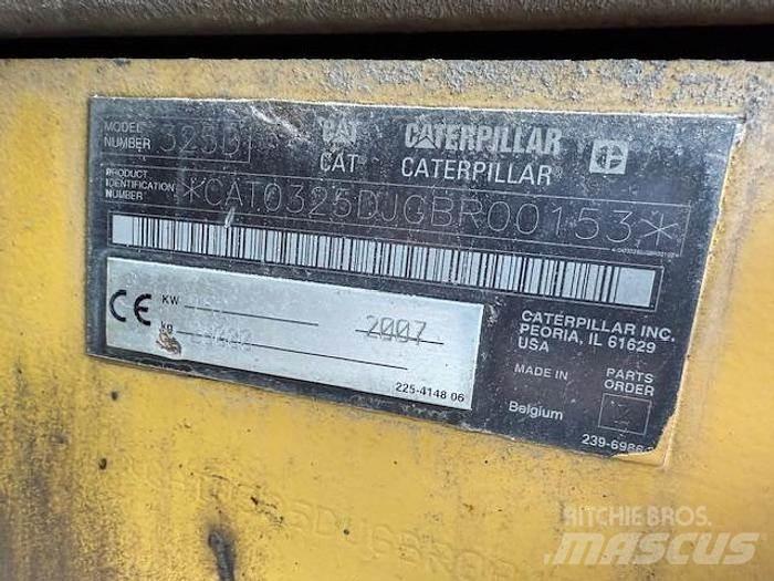 CAT 325 DLN Specialgrävmaskiner