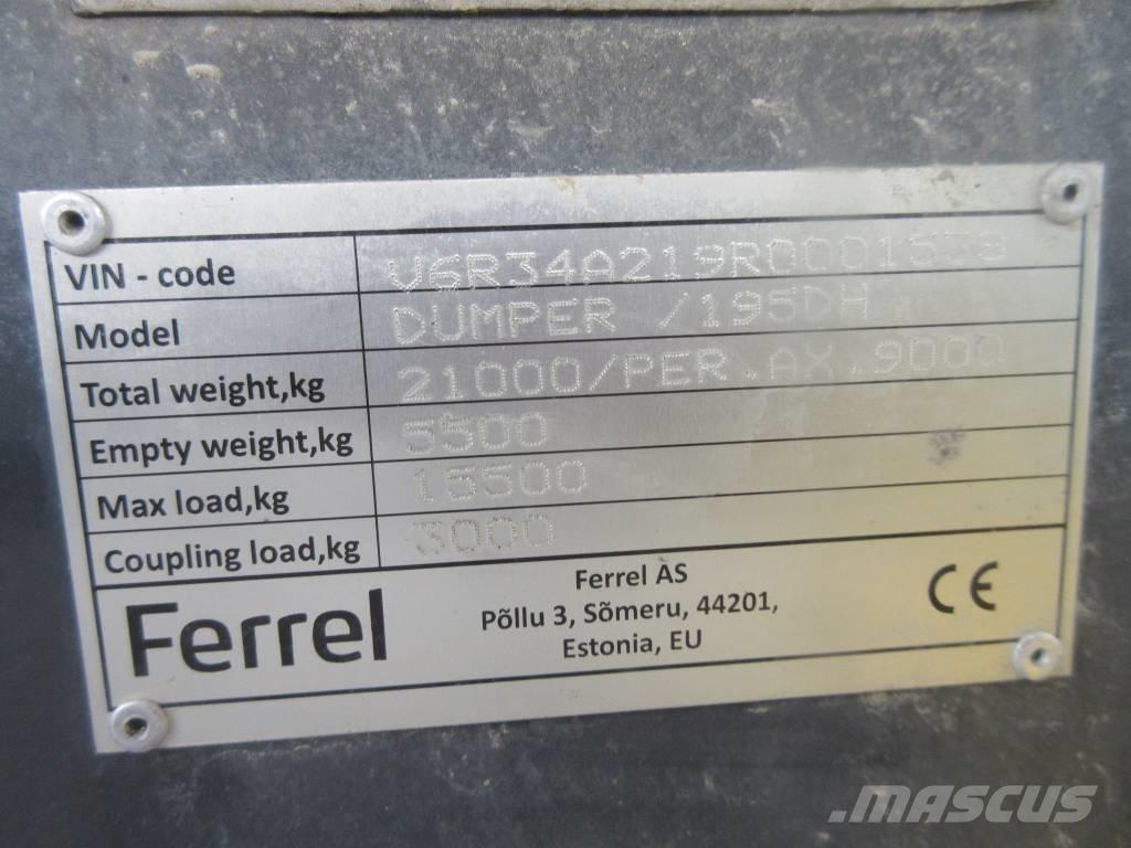 Ferrel 195 DH Tippvagnar