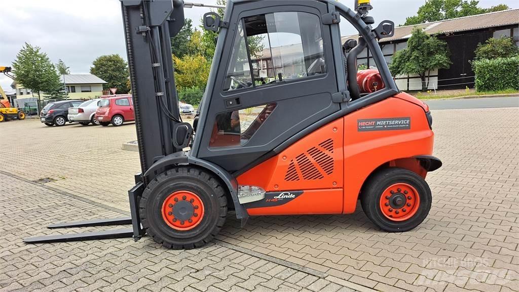 Linde H45T-02 Gasolmotviktstruckar