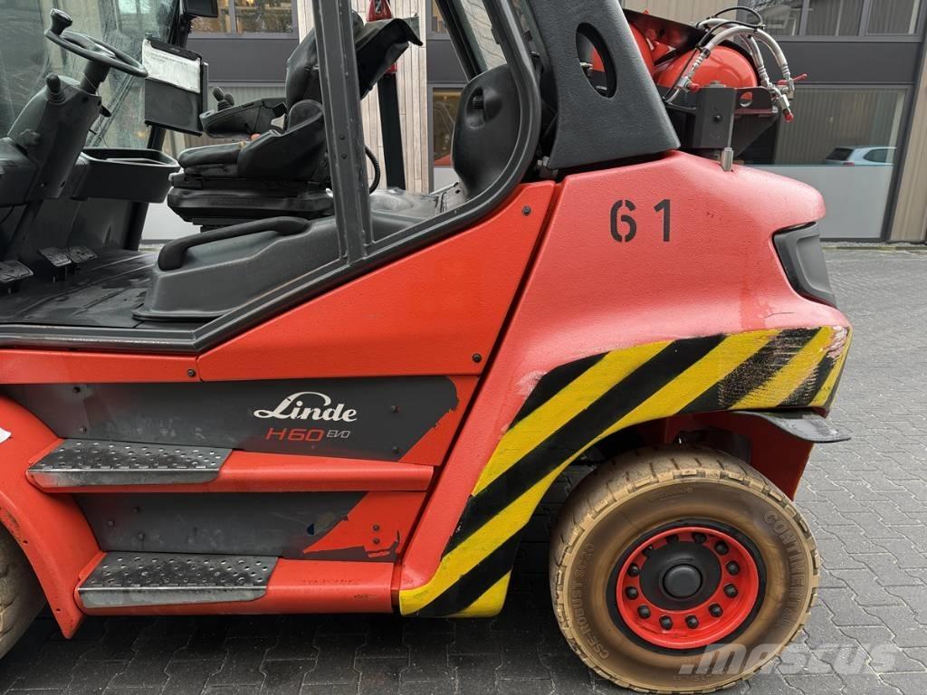 Linde H60T - 03 Gasolmotviktstruckar