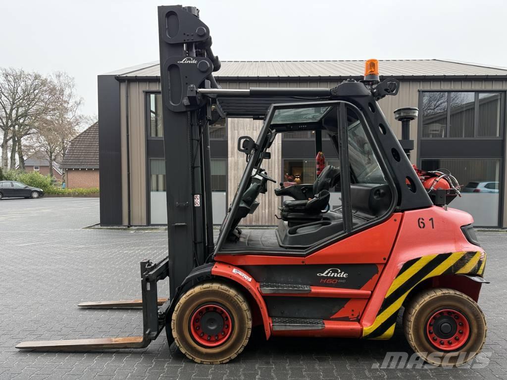 Linde H60T - 03 Gasolmotviktstruckar