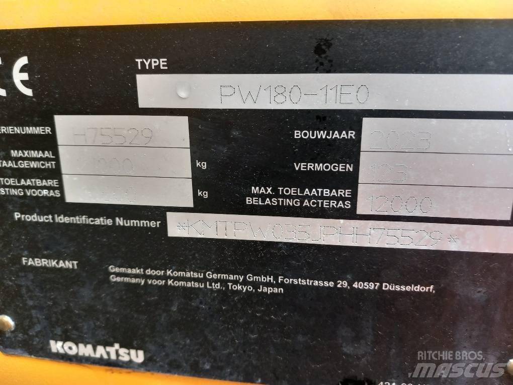 Komatsu PW180-11E0 Hjulgrävare