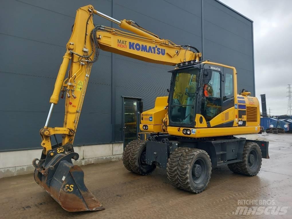 Komatsu PW180-11E0 Hjulgrävare