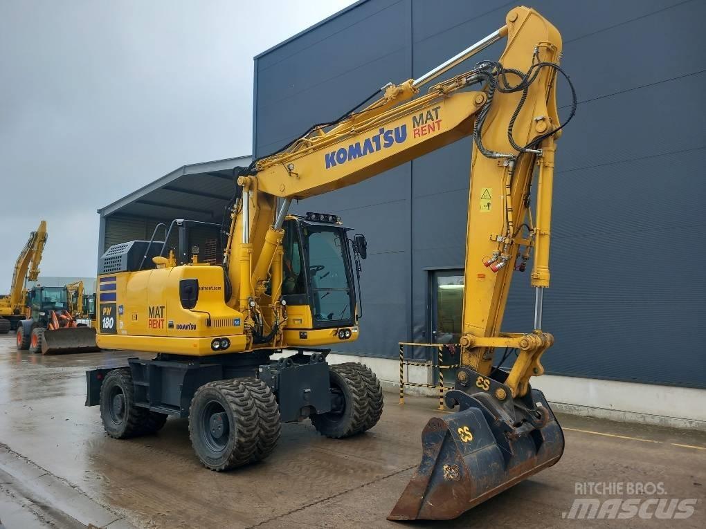 Komatsu PW180-11E0 Hjulgrävare