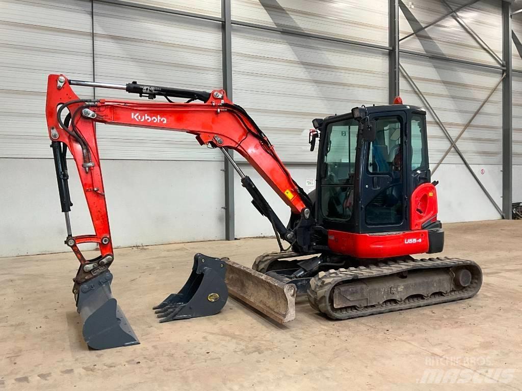 Kubota U 55-4 Minigrävare < 7t