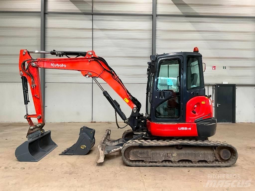 Kubota U 55-4 Minigrävare < 7t