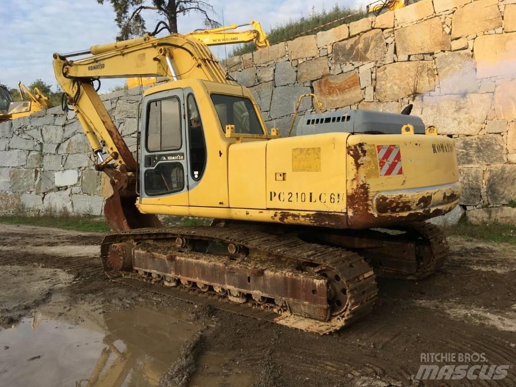 Komatsu PC210LC-6K Bandgrävare