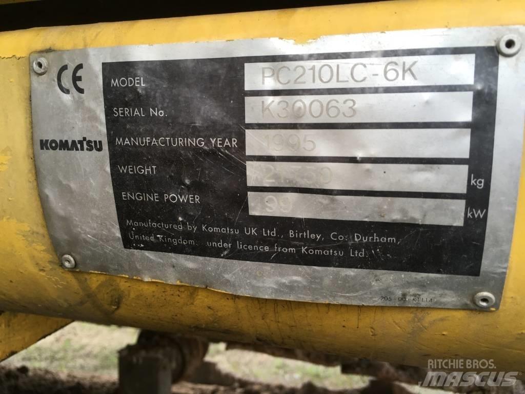 Komatsu PC210LC-6K Bandgrävare
