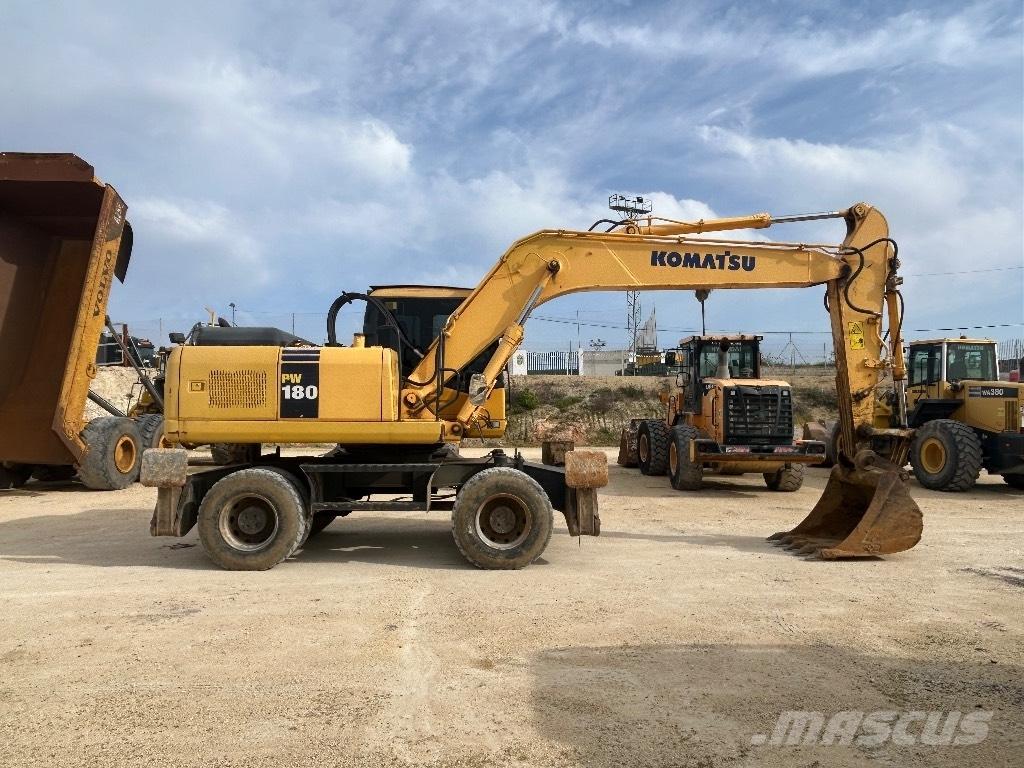 Komatsu PW 180 Hjulgrävare