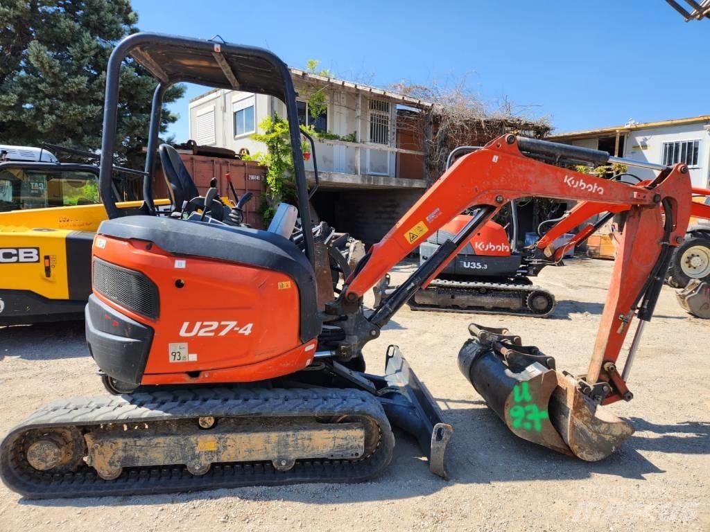 Kubota U 27-4 Minigrävare < 7t