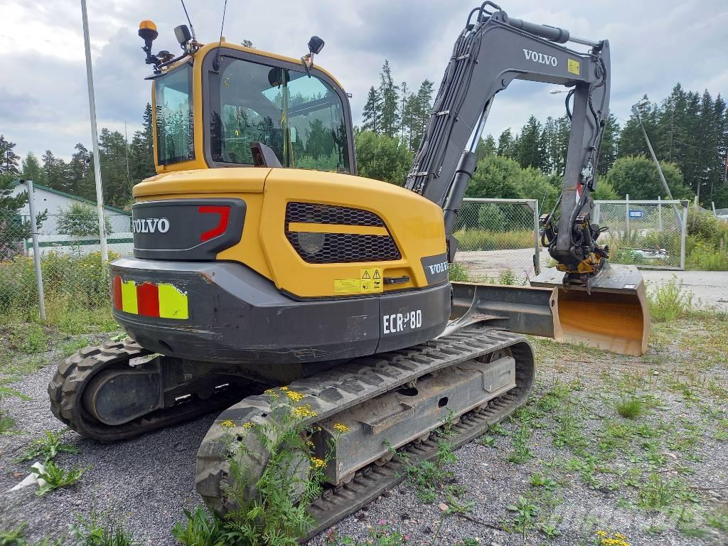 Volvo ECR 88 D Midigrävmaskiner 7t - 12t