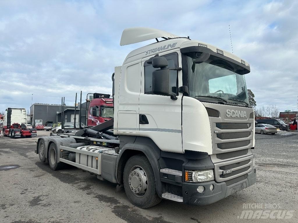Scania R 450 6x2*4 Lastväxlare/Krokbilar
