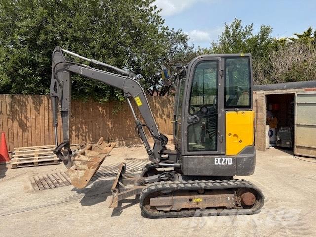 Volvo EC 27 D Minigrävare < 7t