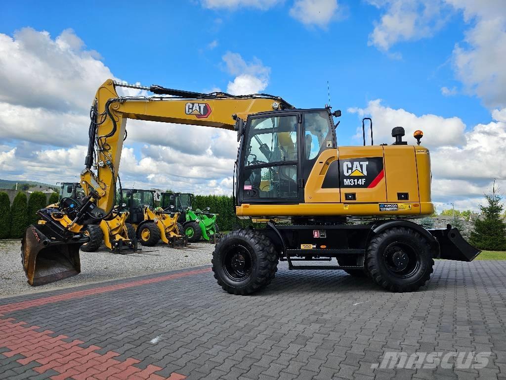 CAT M 314 F Hjulgrävare