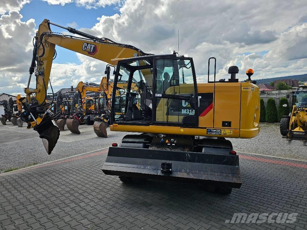 CAT M 314 F Hjulgrävare