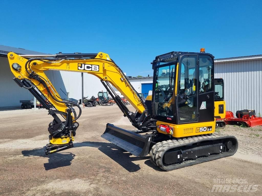 JCB 50Z-2,  Omg.lev! Minigrävare < 7t