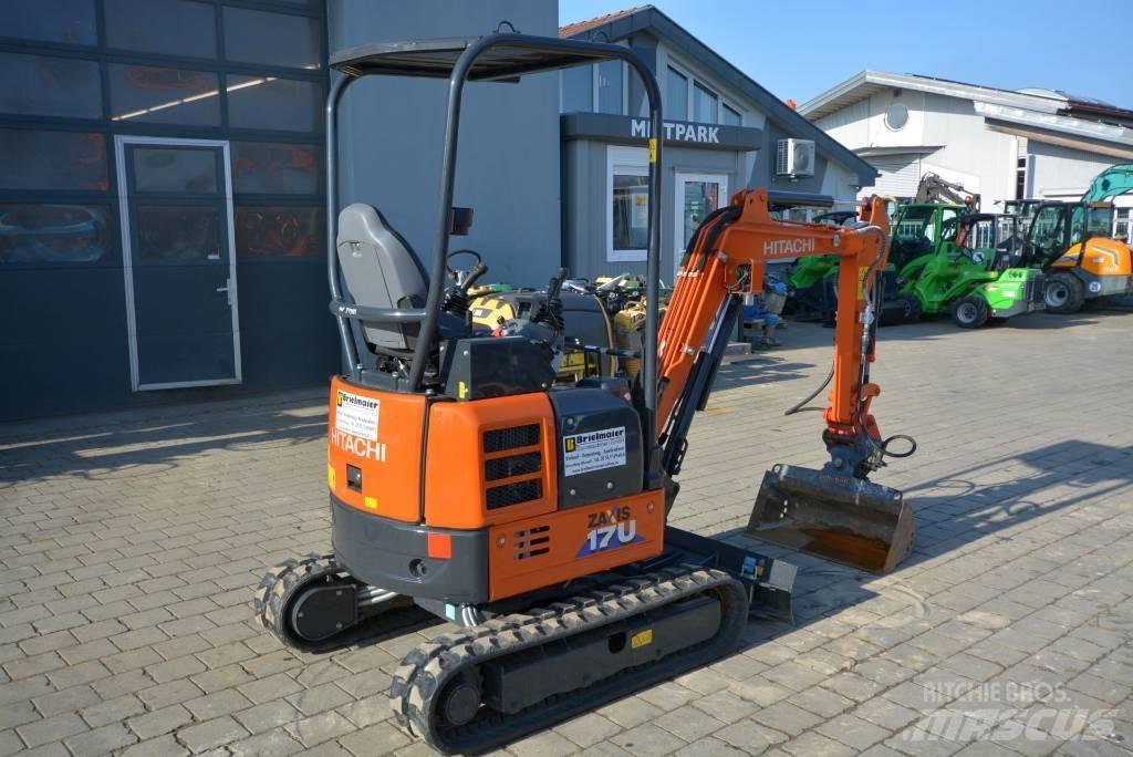 Hitachi ZX 17 U-6 Minigrävare < 7t