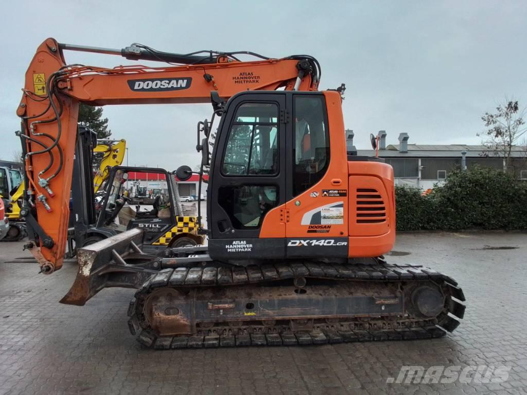 Doosan DX140LCR-5 Bandgrävare