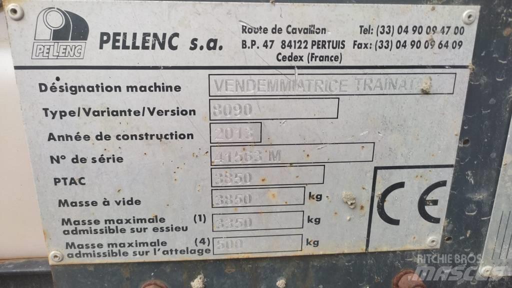 Pellenc 8090 Druvskördare