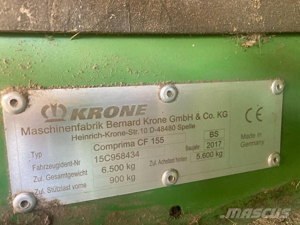 Krone CF155XC Rundbalspressar
