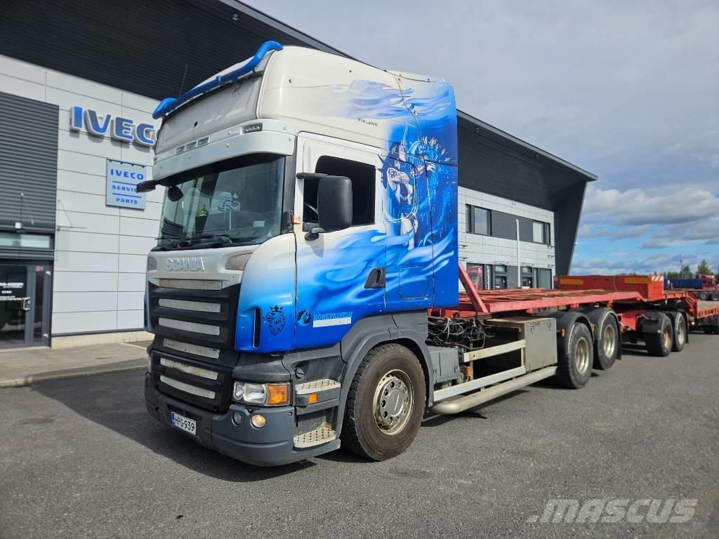 Scania R580 6x2 Lastväxlare/Krokbilar