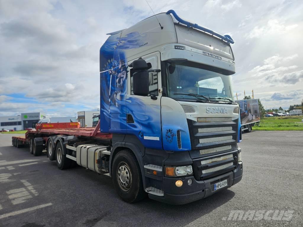 Scania R580 6x2 Lastväxlare/Krokbilar