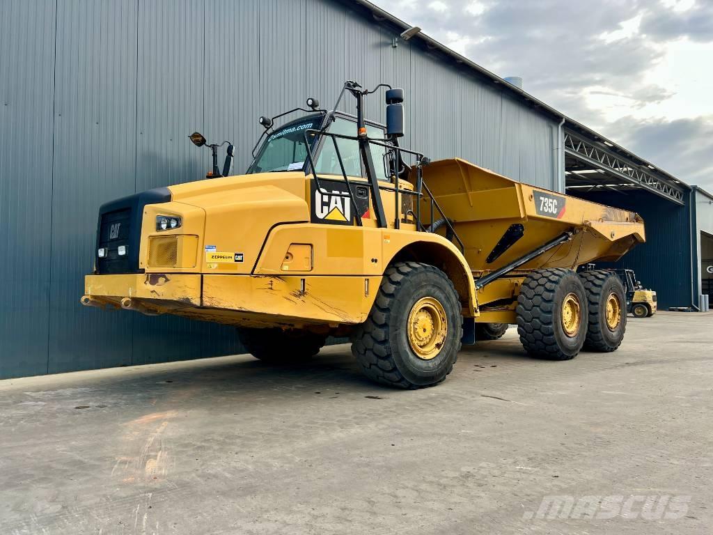 CAT 735C Midjestyrd dumper
