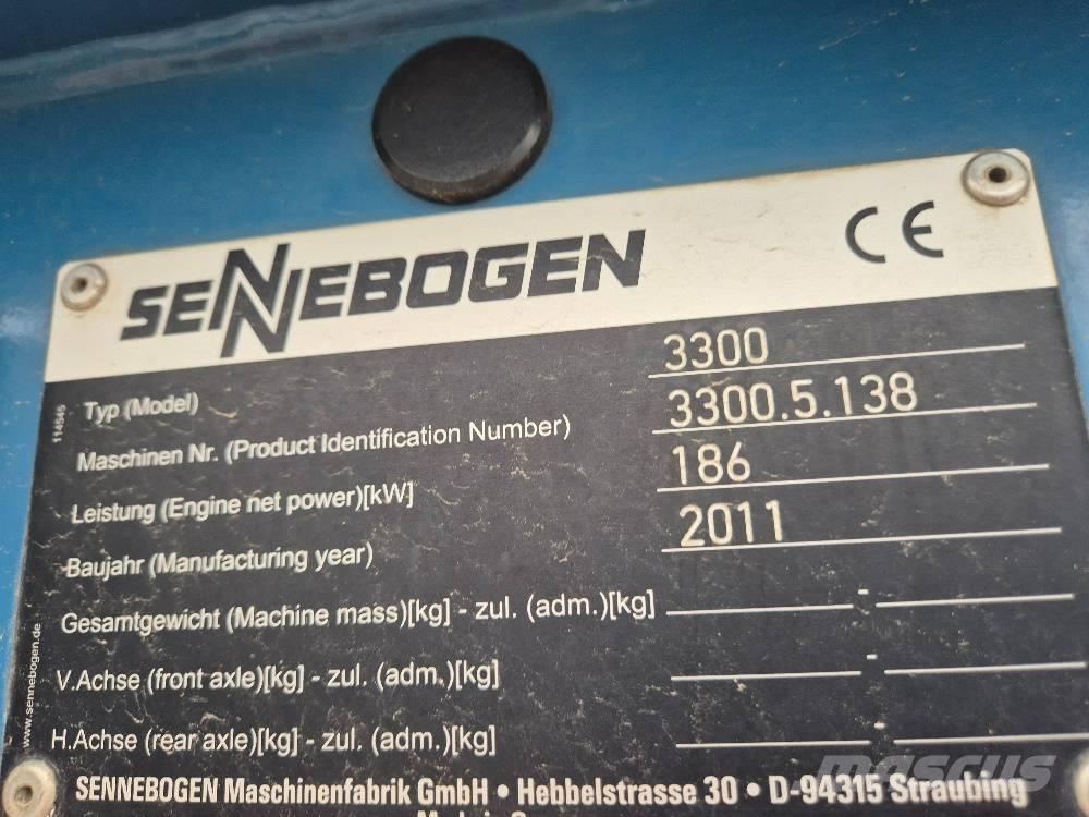 Sennebogen 3300 RSL Bangående Kranar