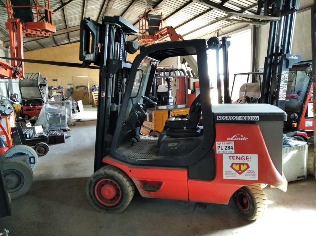 Linde E40P Elmotviktstruckar