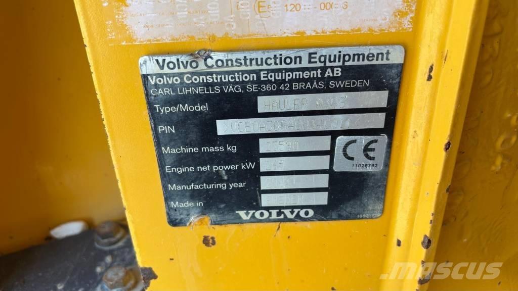 Volvo A 30 G Midjestyrd dumper