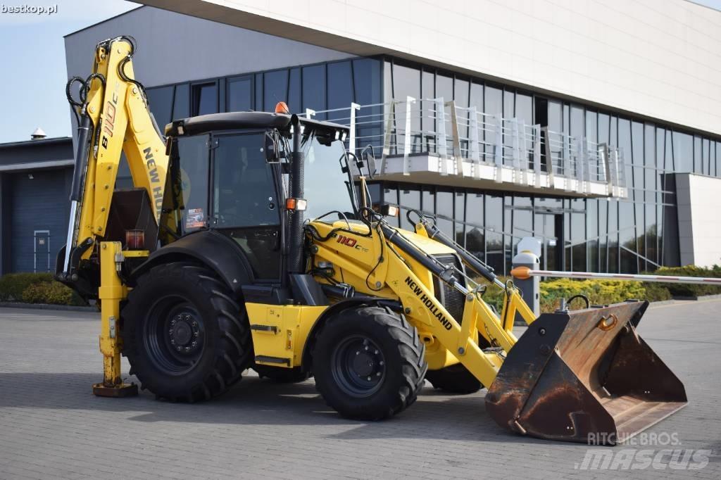 New Holland B 110 C Grävlastare